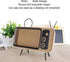 Pssopp 2Pcs Phone Holder for Desk, TV Speaker Phone Holder Decorative Mobile Phone Stand Retro Phone Stand for Home