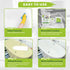 35oz 8 50-60sq.ft, White Tub and Tile Paint, Tub and Tile Refinishing Kit with Tools, Semi-Gloss Bathtub Paint