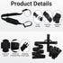 3 Pack Set, Backpacking Adjustable Beach Chair Carry Strap Shoulder Straps for Folding Chairs, Box Carrying Strap