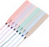 ZEYAR Aesthetic Cute Highlighter Pens, Cream Colors, Chisel Tip, Water Based, Quick Dry, No Bleed, 8 Spring Colors