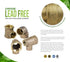Supply Giant CCDL0340-NL 3/4" Cast No Lead Brass 90 Degree Elbow with Sweat Connects