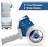 Packing Tape Dispenser Gun (4 Packs), Pacific Mailer 2 Inch Tape Gun with Carton Packing Tape, Lightweight Industrial
