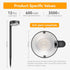 2 Pack 15 (2 Pack) Ahaorigin Solar Pathway Lights Outdoor, Bright Solar Lights Outdoor Waterproof, Up to Hrs Modern