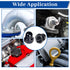 MroMax 25Pcs M6 M6-1.0 304 Steel(18-8) Black Acorn Cap Nuts, Cap Nuts, Stainless Dome Head Hex Nuts, Black Oxide