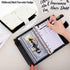 SKYDUE Budget Binder, Money Saving Binder with Zipper Envelopes and Expense Budget Sheets for Budgeting