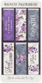 Christian Art Gifts Magnetic Scripture Bookmark Set of 6 for Women - Psalm 46:10