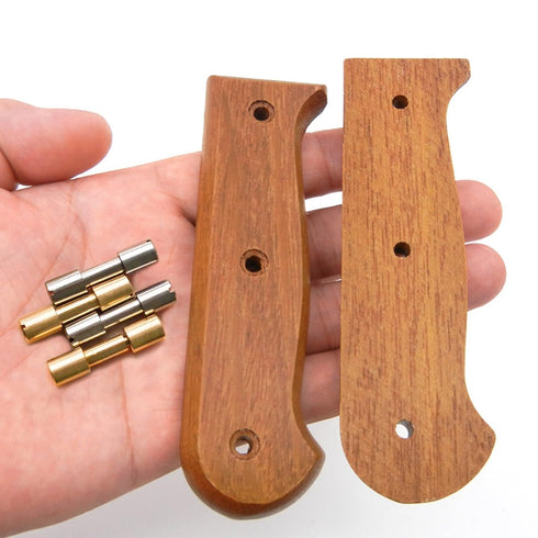 16 Sets Brass Bracket Bolt Fasteners, Stainless Steel Knife Handle Pins, Knife Making Supplies