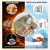 Chanseen 20Pcs Insulated Take Away Bags Disposable Cooler Bag Thermal Lunch Grocery Take Out Bags for Coffee Milk Tea