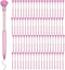 Crystal Pens Bulk, Big Bling Diamond Ballpoint Gel Ink Pen, Rhinestone Glitter Neutral Pens for Women, 60 Pcs (Deep