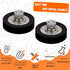Duty,4PCS M6 Thread,40lbs MUTUACTOR Rubber Coated Neodymium Magnets Heavy Anti-Slip Rubber Rare Earth Magnet Male