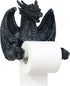 Funny Toilet Paper Roll Holder - Black Dragon Wall Mounted Paper Towel