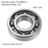 TOP-VIGOR 1Pcs 6307 Deep Groove Ball Bearings Z1, 35mm x 80mm x 21mm, Chrome Steel Skateboard Bearings