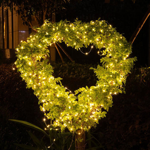 200FT 600 LED Fairy String Lights LEDs Outside Indoor Plug in String Lights Waterproof Remote Control for Living Bed
