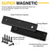 4Pack, 2.36" 0.53" 0.20" 80LBS Countersunk DIYMAG Strong Neodymium Rectangular Magnets x x Pulling Force Hole Magnet
