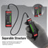 HT812A Ethernet Cable Tester with RJ45 RJ11 Port, Fast/Slow Gear, 60V Continuity Test for CAT5/CAT6