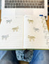 Cute Horse Paper Clips, 30PCS Animal Shaped Page Markers for Office School Supplies