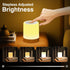 UNIFUN Dimmable 2800K-3100K Night Light, Touch Lamp for Bedrooms Living Room Portable Table Bedside Lamps