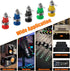 Oiyagai 10 Pcs 4mm Banana Socket Plug, Binding Post with Safety Protection, 5 Colors: Red, Yellow, Black, Blue, Green