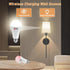 Set Dimmable Battery Operated Wall Sconce of Two, Sconces Wall Decor, Rechargeable Wall Lamp for Bedroom, Living Room