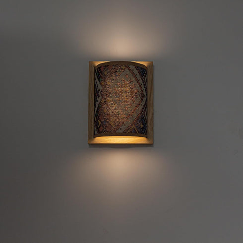 Dimmable No Wiring Needed Up Down Lights Wall Sconce Rechargeable Battery Wall Hanging, Color Changing by Remote, Smart