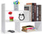 Hossejoy Wood Adjustable Desktop Storage Organizer Display Shelf Rack, Office Supplies Desk