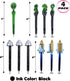 Space Collection Novelty Pen - Kids and Adults Office Supplies Ballpoint Pen, Space Shuttle and Alien Design
