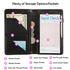AIRMORS Cute Server Book for Waitress,Restaurant Waiter Wallet Server Booklet Ticket Book Holder Fit Server Apron