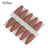 10pcs Rubber Polishing Bit Silicone Buffing Wheels, 80 Grit, 10mm Dia for Electric Grinder