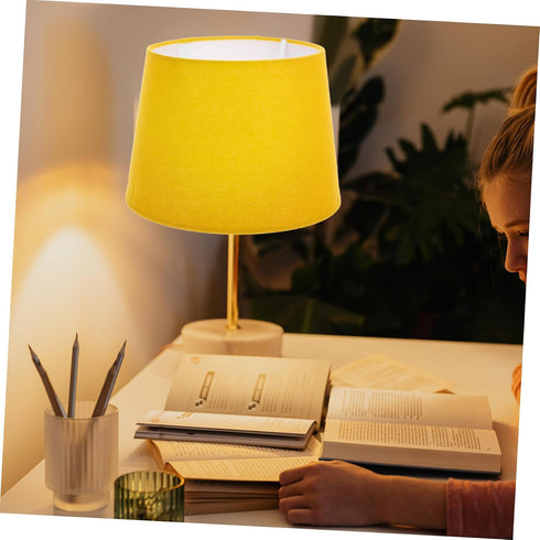 DOITOOL Chinese Pastoral Style Lamp Shade for Table and Floor Lamps Replacement Light Cover Versatile and Durable