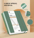Spiral Notebook Journal, 360 Pages College Ruled Notebooks, B5 Big Spiral Notebooks for Women Men, Lined Thick Journals