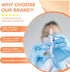 3ml Syringes, 25 Gauge 1 Inch Needle, Luer Lock Disposable Accessories for Lab, Pack of 25