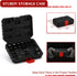 1/4 Inch Set, 19-Piece 4-15mm, 6 EMENTOL Drive Magnetic Impact Socket Metric, Point, Shallow, Cr-Mo,Magnetic Sockets