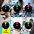 Privacy Door Sign, Black 6inch Do Not Disturb/Come in/Out of Office/Back Soon/Working Remotely Sign for Office