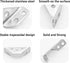 dosamll 20PCS Assembly(Thick:1.8mm) Metal Corner Brackets with Mounting Screws, Furniture Angle Connectors for Cabinet