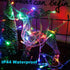 33FT 100 8 Christmas String Lights, LEDs Chritsmas Tree Lights Indoor String Lights Modes with End-to-End Plug Fairy