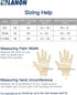 LANON Reusable Heavy Duty Nitrile Chemical Resistant Gloves, 18" Length, Non-Slip, Large, Acid, Alkali, Oil Protection