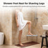 11.4 Inch Shower Foot Rest for Shaving Legs, Wall Mounted Corner Bathroom Shelf, Anti-Slip Stainless Steel Foot Ledge