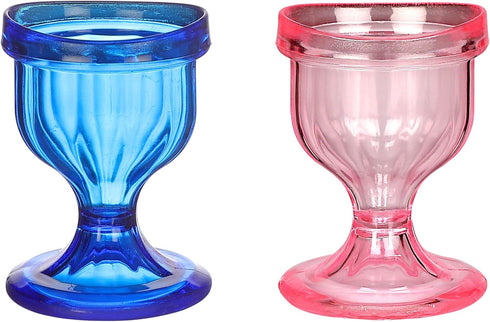Eye Wash Cup Set of 2, Keep Your Eyes Clean and Healthy - Pink and Blue Color