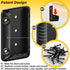 4pcs Deck Railing Bracket Connectors for 2 4 Deck Railing Wood Post, with Coated Screws and Drill Bit