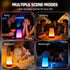 ZWOTNDT Dimmable 13 5 Night Light, Touch Lamp and Remote Control, RGB Colors & Brightness, Rechargeable Bedside Table