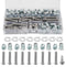 5/16-18 Threaded Inserts for Wood with Bolts, Fully Threaded Button Head Hex Socket Screws 5/16-18 x 1-1/4" 40-Set