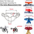 Gate Valve Lockout and Safety Padlock, 2 Sets, Hose Bib Lock for Outdoor Faucet Knob, Plastic Red Secure Locks