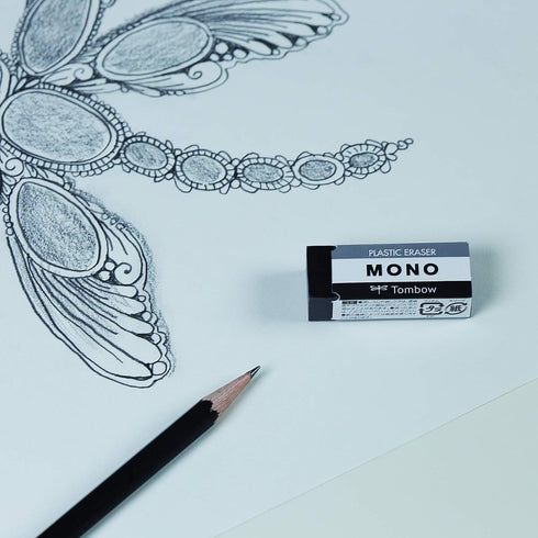 TOMBOW Mono Eraser, Small, Black