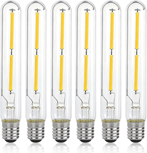 BUMLLASHOP Light bulb replacement T6.5 E17 Dimmable Tubular Light Bulbs 4W, LED Appliance