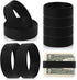 Set of 8 Elastic Money Bands - Silicone Wallet Bands, Cash Card