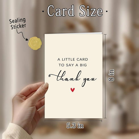 Humorous Appreciation Card for Colleagues and Friends - Perfect Thank You Gift