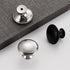Ywmsfl 10Pcs Drawer Pulls Stainless Steel Dressers Knob Cupboard Handle Modern Furniture Handle Round Bedside Cabinet