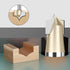 ,1/4" 1/4 2D 3D HUHAO Point Cutting Roundover Router Bit Shank,Cutting Dia. ,Round-Over Plunge Cutter for Wood