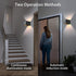 Rechargeable Motion Sensor Wall Light, Battery Operated Wireless Wall Sconce, Up and Down Warm White Indoor Lighting