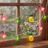 8.5Ft Summer Beach Hawaiian String Lights Outdoor with 10 LED Flamingo Pineapple
